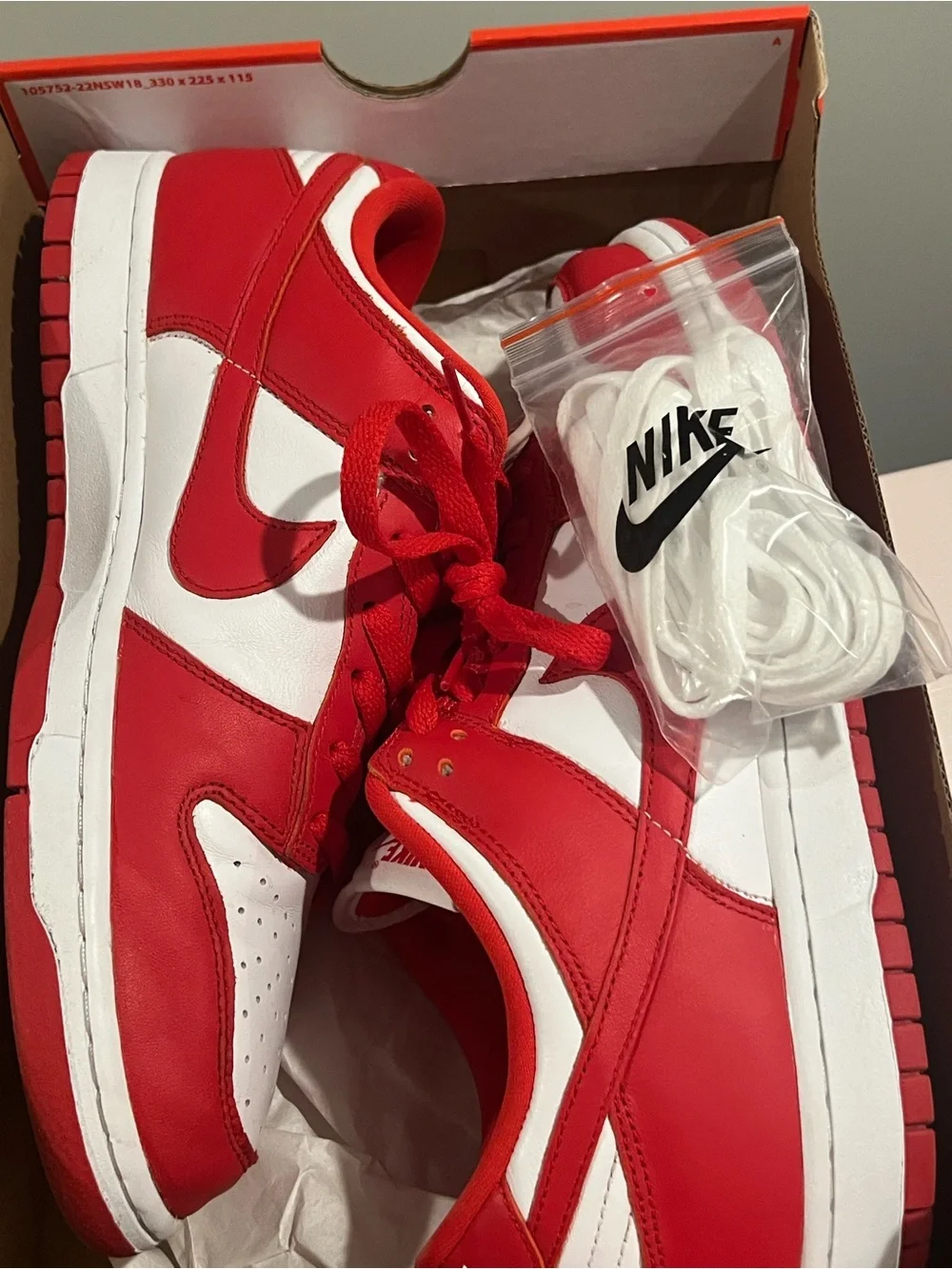 Nike Dunk Low St. John’s Men’s Size 10